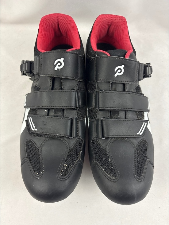 Peloton Other - Peloton Cycling Shoes Black with Red Interior Size 46 US 12